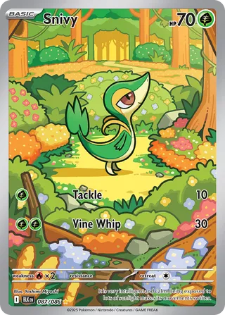 Snivy (Black Bolt 087/086)